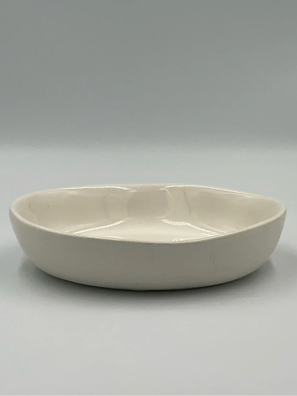 Rae Dunn “FEAST” Small Ceramic Cat/Pet Food Bowl